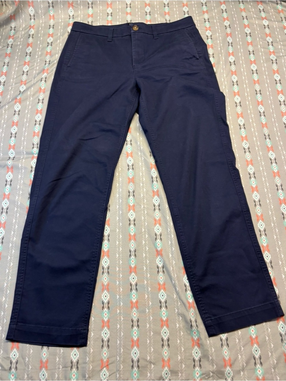 ⚛️J. Crew Navy Cotton Girlfriend Chinos